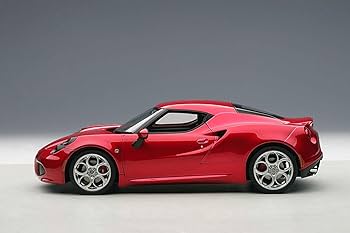 Amazon | AUTOart 1/18 アルファロメオ 4C (メタリック・レッド) 完成